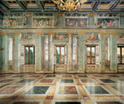 visita guidata a villa farnesina sala delle prospettive